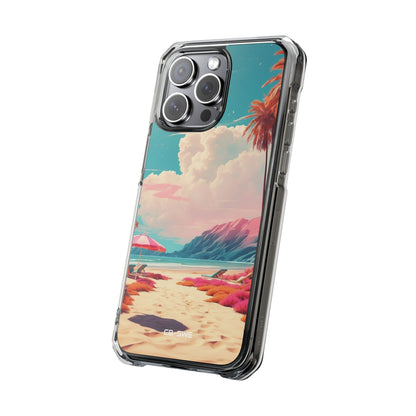 Vibrant Umbrellas Stand iPhone Case - Impact