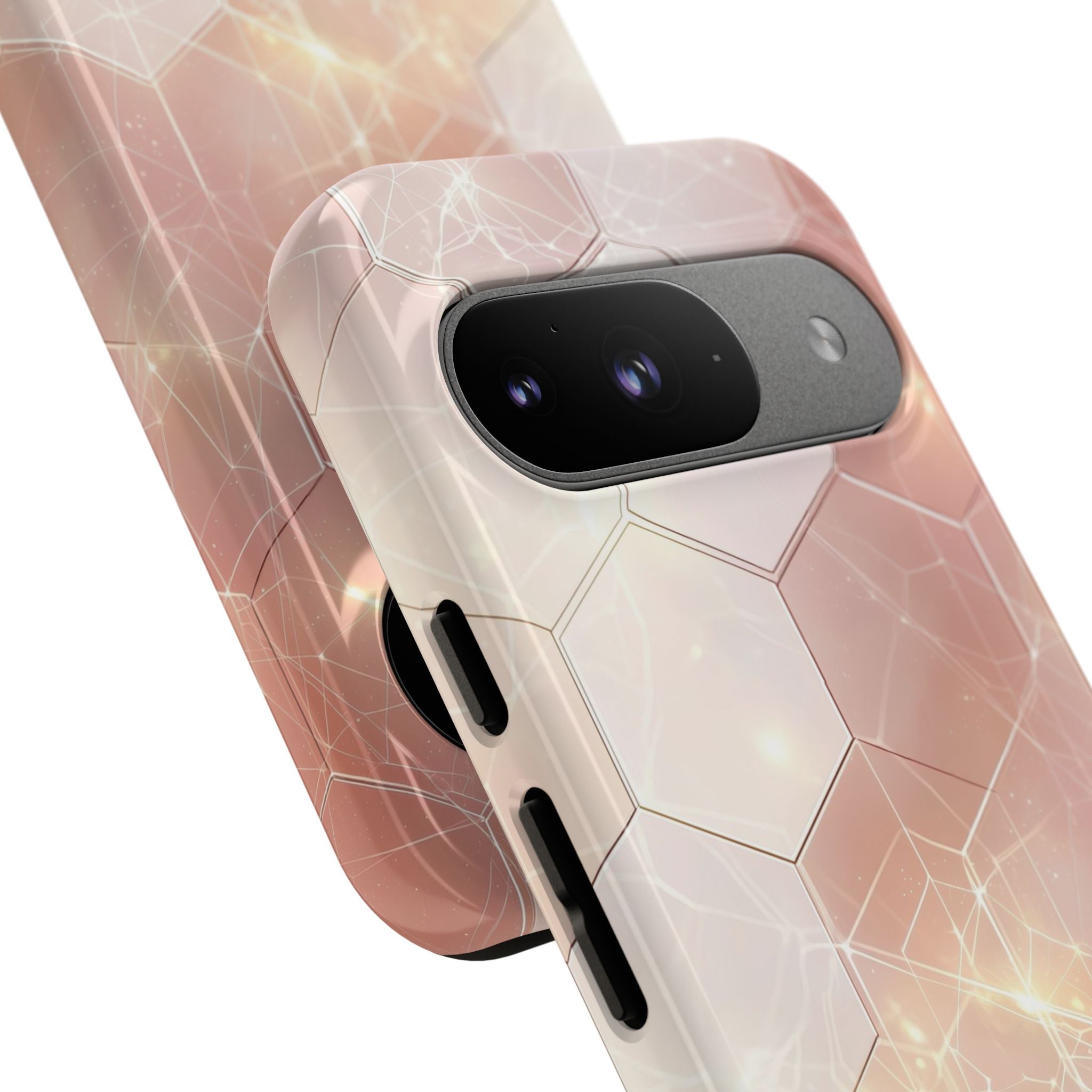 Honeycomb Glow Google Pixel 9 Case - Tough