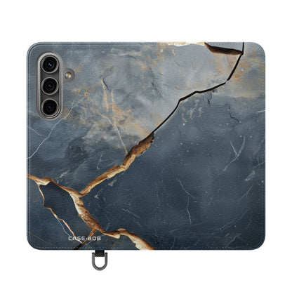 Copper Crackscape - Samsung S24 Case - Wallet