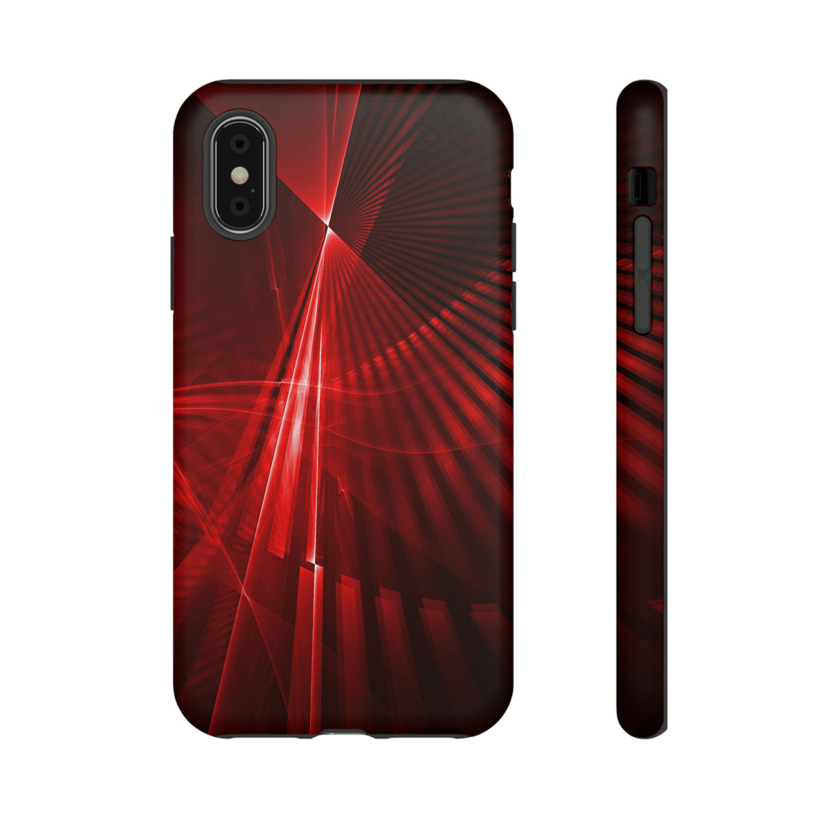 Red Disco Lights - Protective Phone Case