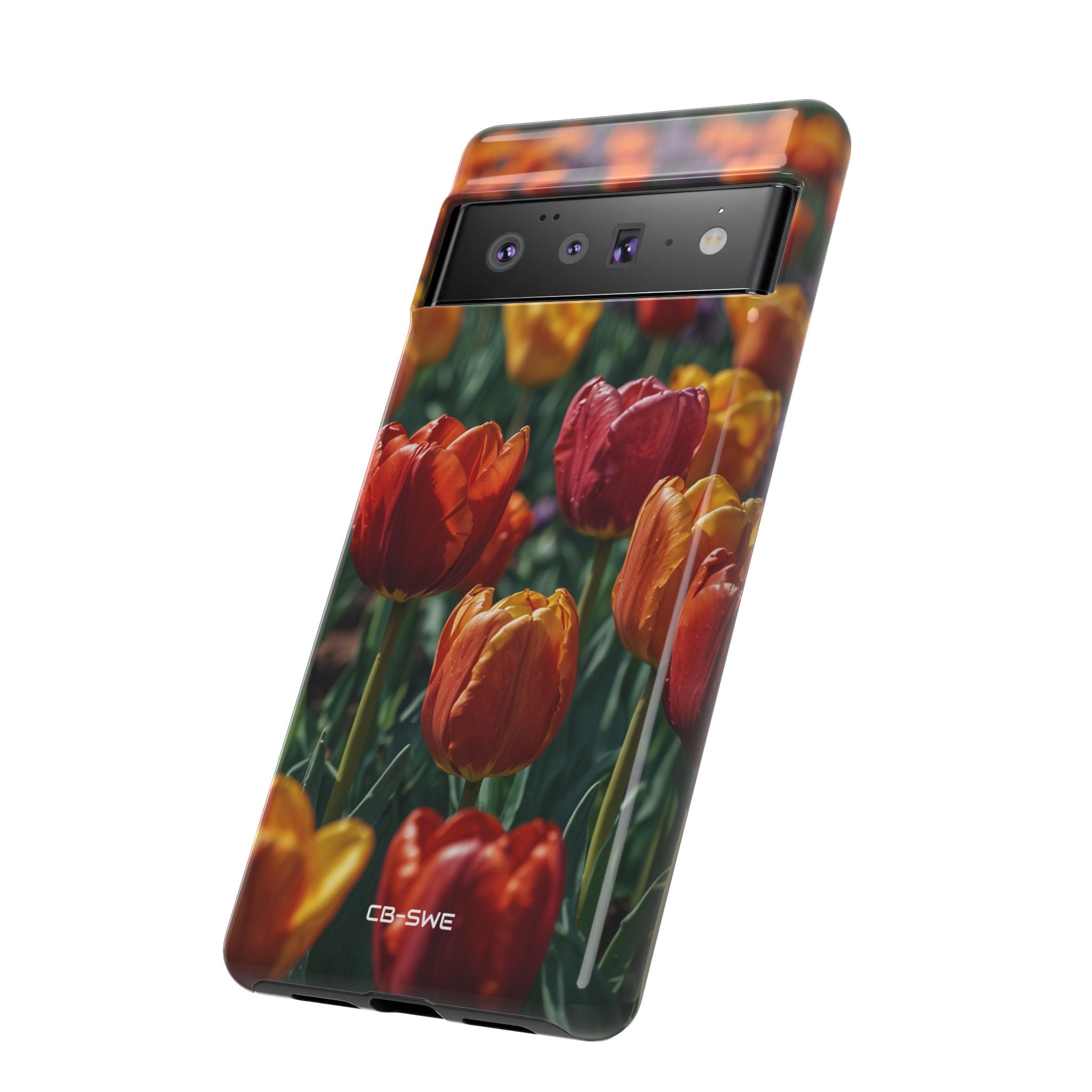 Tulips Embrace Breeze - Google Pixel Case