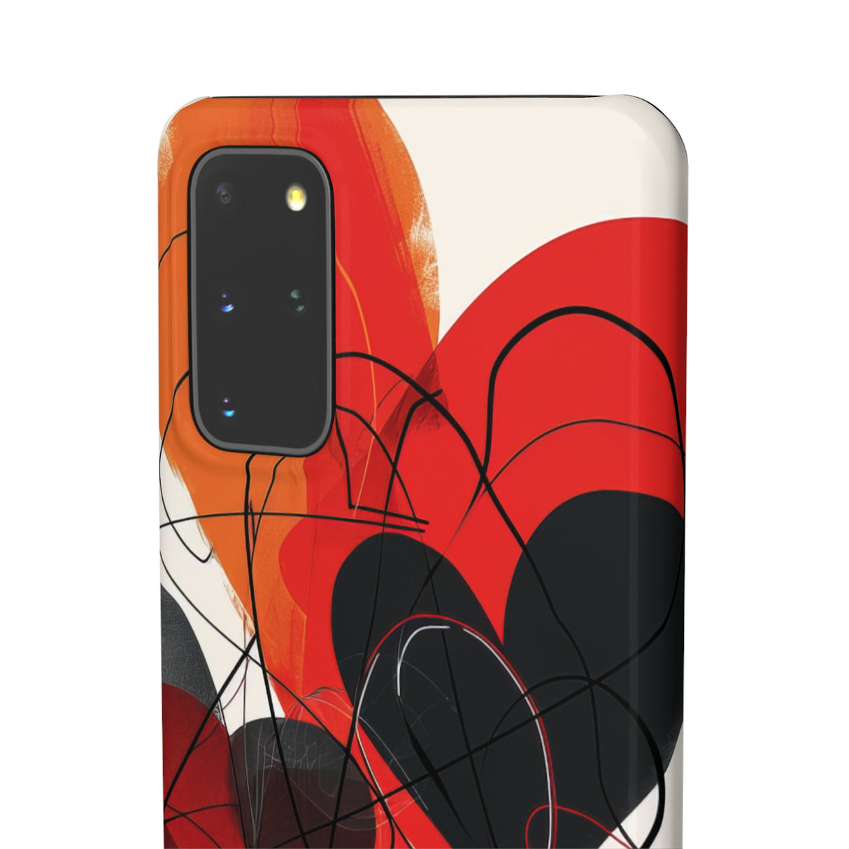 Fiery Hearts | Slim Phone Case for Samsung