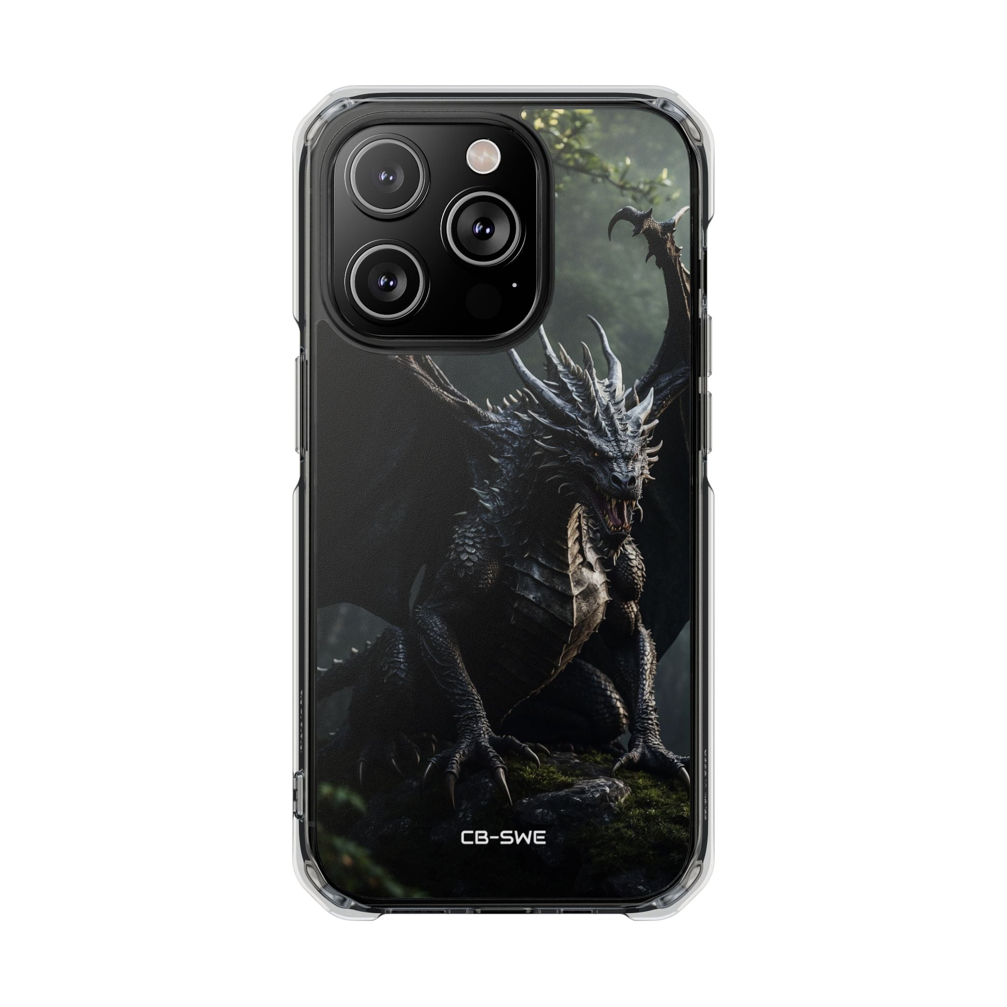 Dragon Emerges Mist iPhone Case - Impact