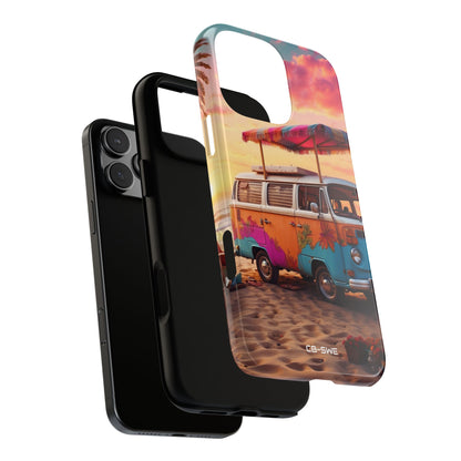 **Van Rests at Shore** - iPhone Case