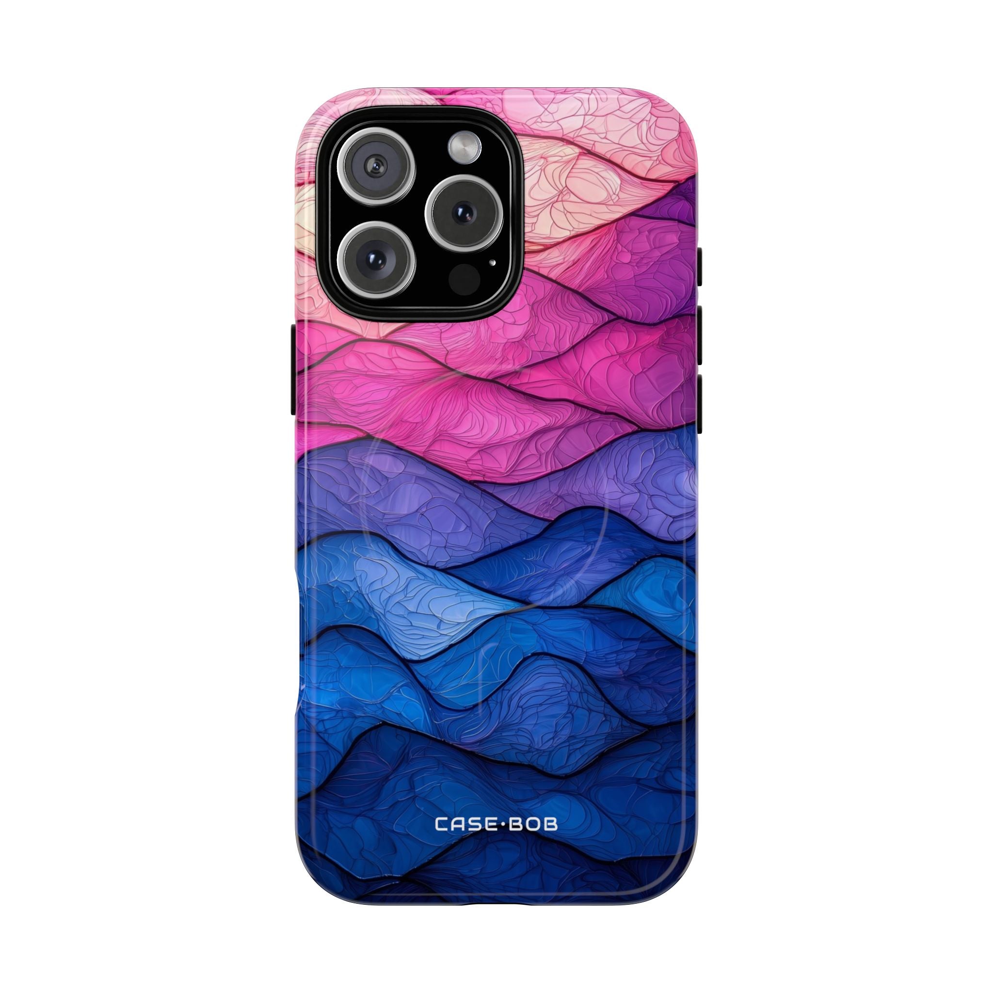 Wavy Vein Gradient iPhone 16 Pro Max Case - Tough+