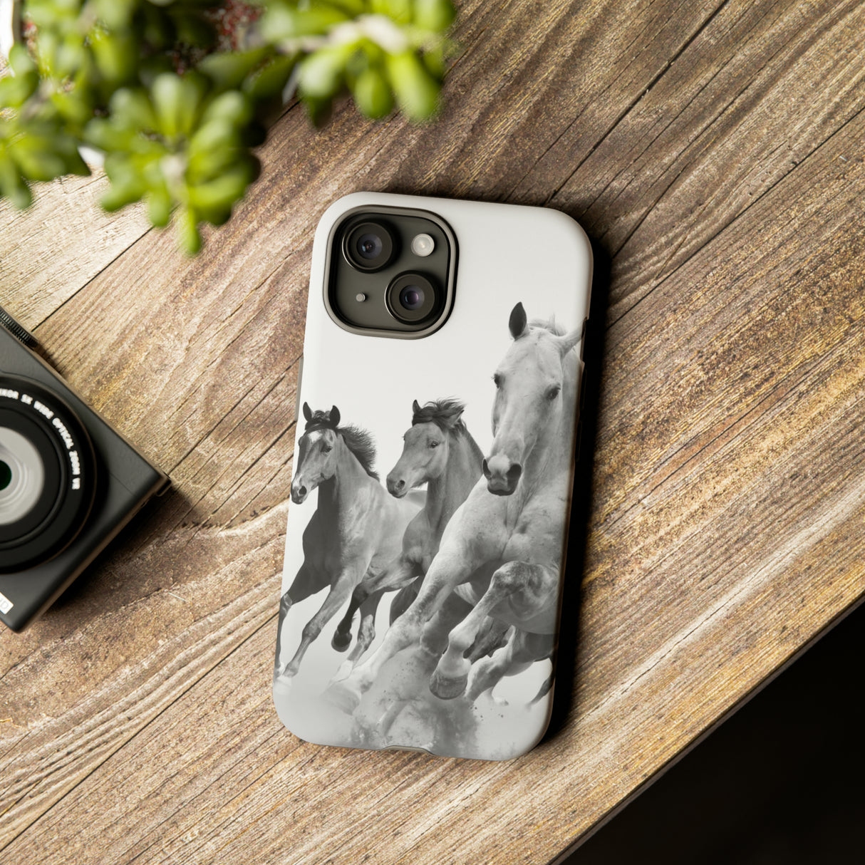 Galloping Horses - Protective Phone Case