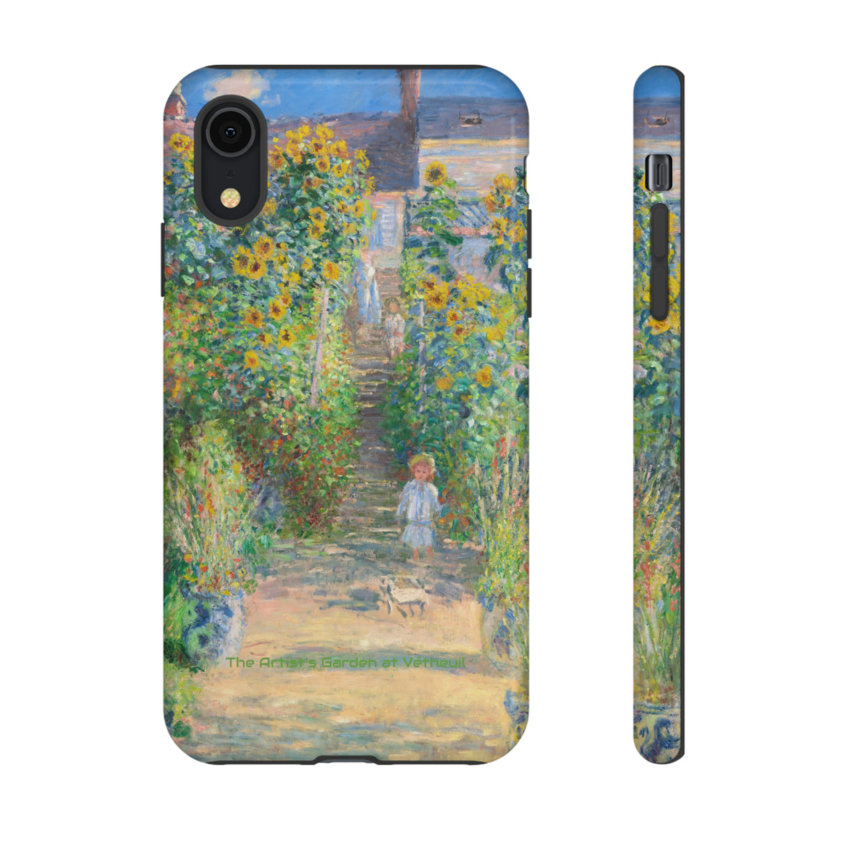 The Artist's Garden at Vétheuil - Protective Phone Case