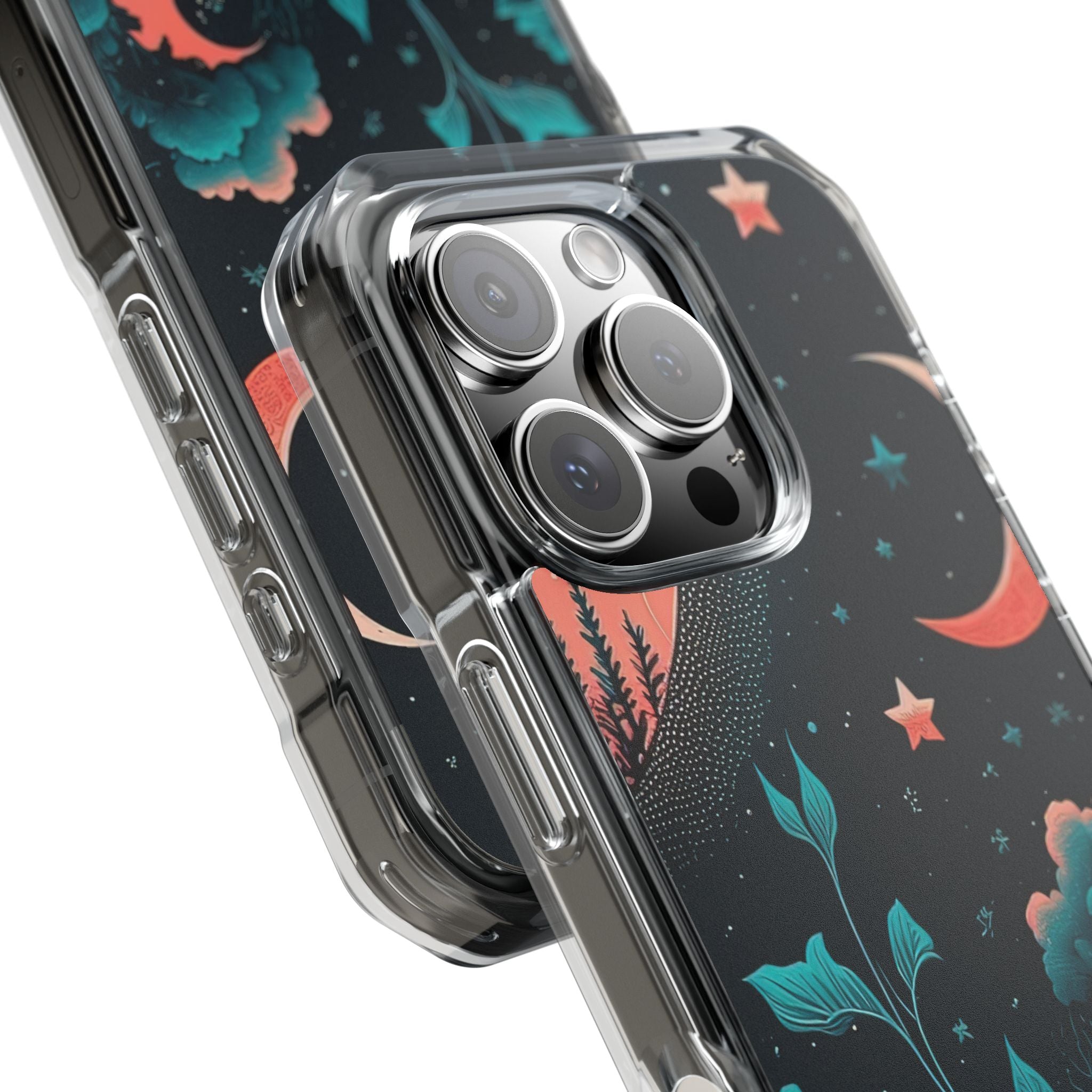 Cosmic Floral Dreams iPhone Case - Impact