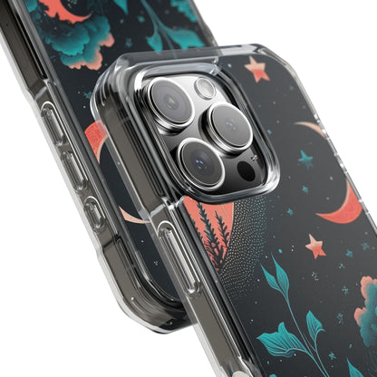 Cosmic Floral Dreams iPhone Case - Impact