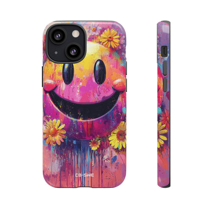 Joyful Smile Blooms - iPhone Case