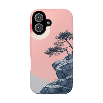 Crimson Moon Tree iPhone 16 Pro Case - Tough