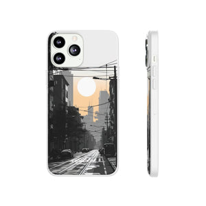 Urban Serenity Glow | Flexible Phone Case for iPhone