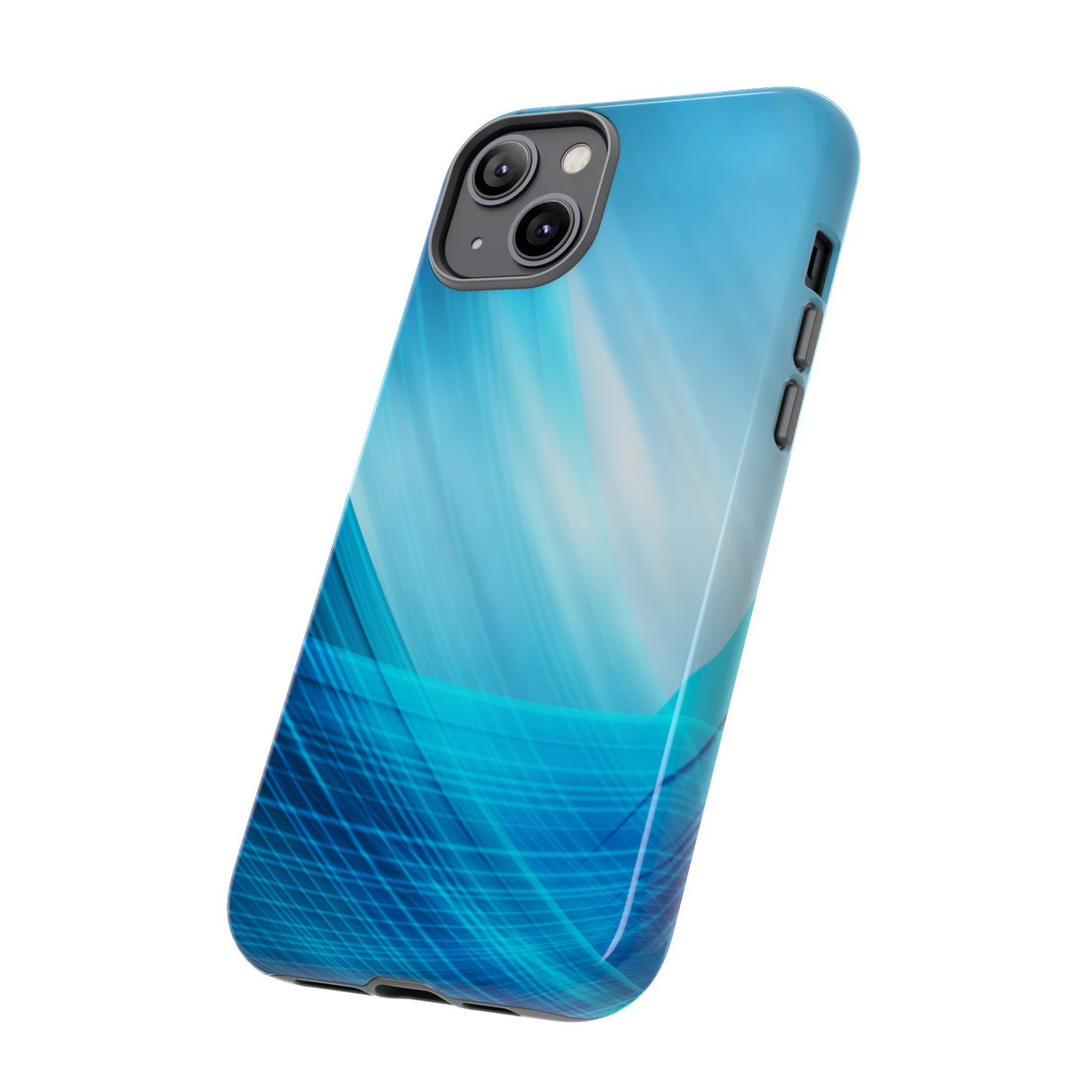 Abstract Blue - Protective Phone Case