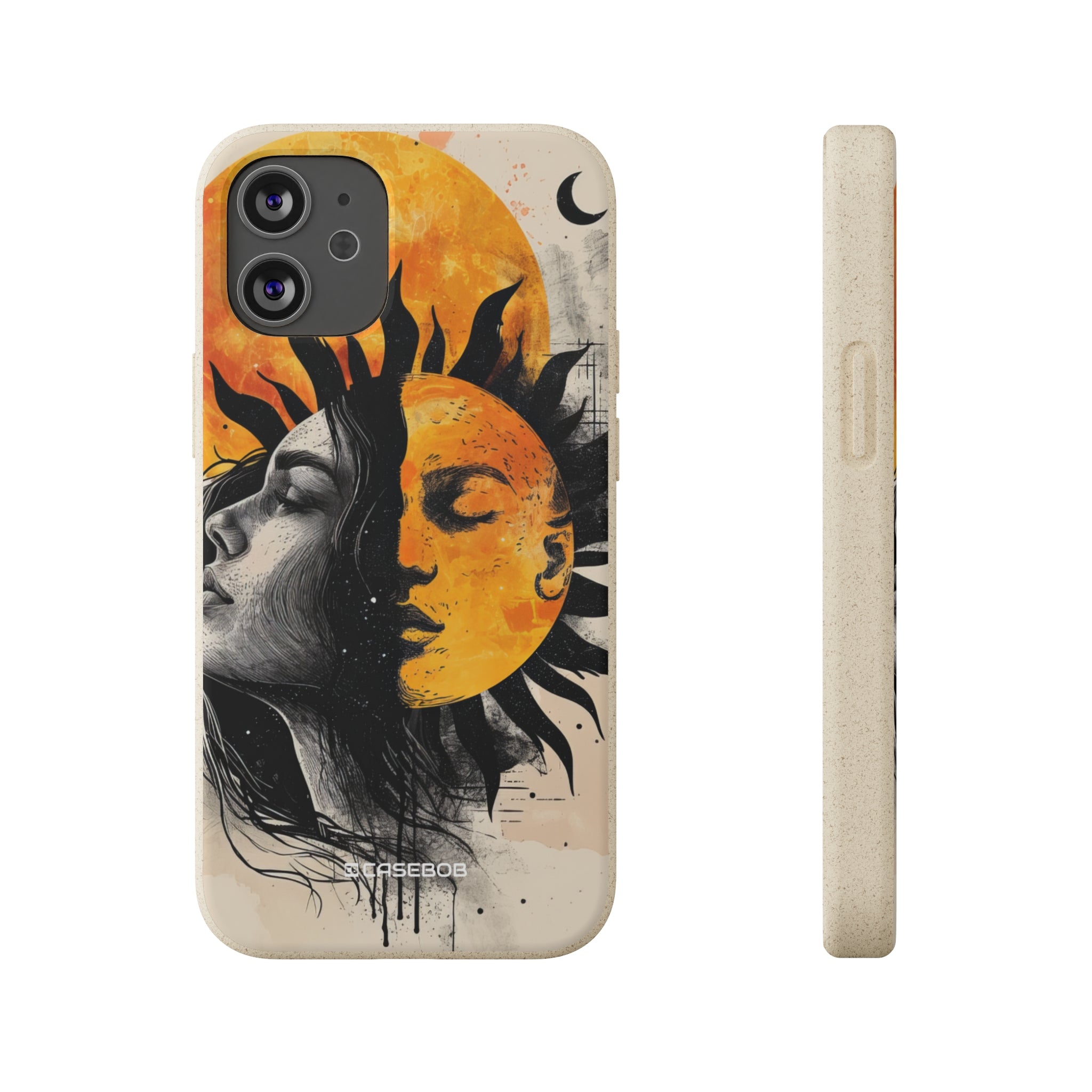 Sunlit Duality | Biodegradable Phone Case