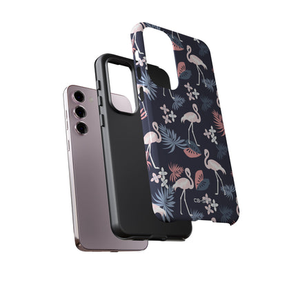 Flamingos Dance Playfully - Samsung Case