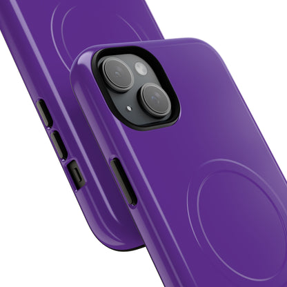 Mystic Purple Aesthetic iPhone 15 | Tough+ Phone Case