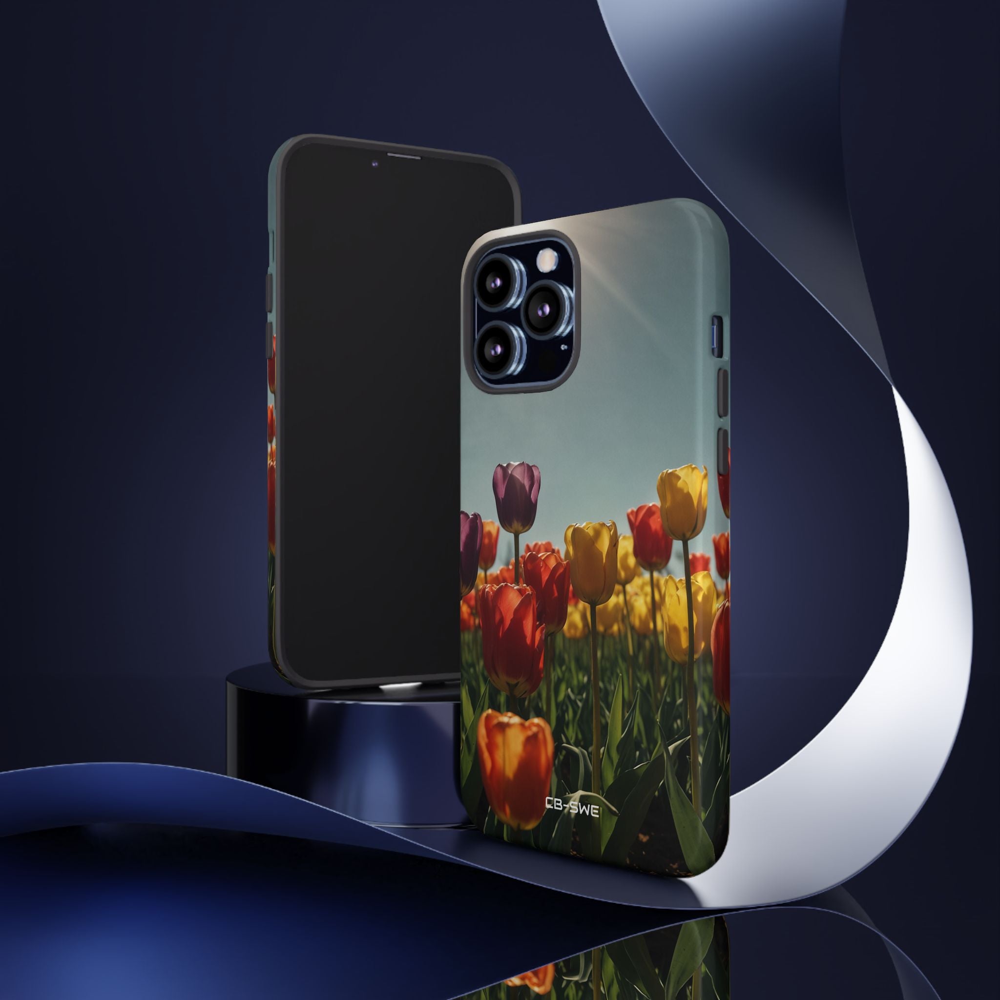 Tulips Embrace Sunlight - iPhone Case