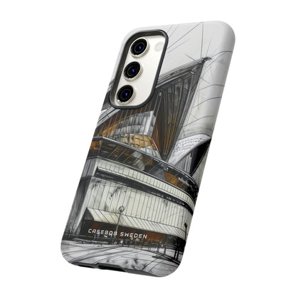 Architectural Curves in Line Formation Samsung S23 - Tough Phone Case