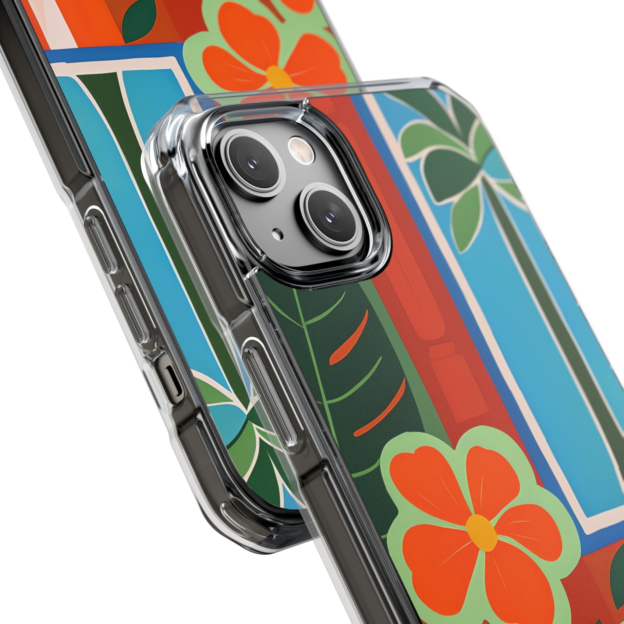 Tropical Geometry Harmony iPhone Case - Impact