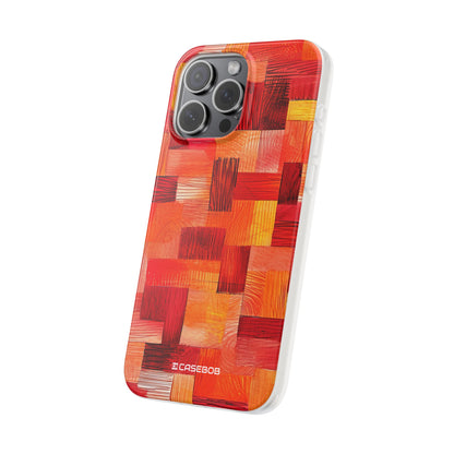 Warm Tone Pattern | Phone Case for iPhone (Flexible Case)