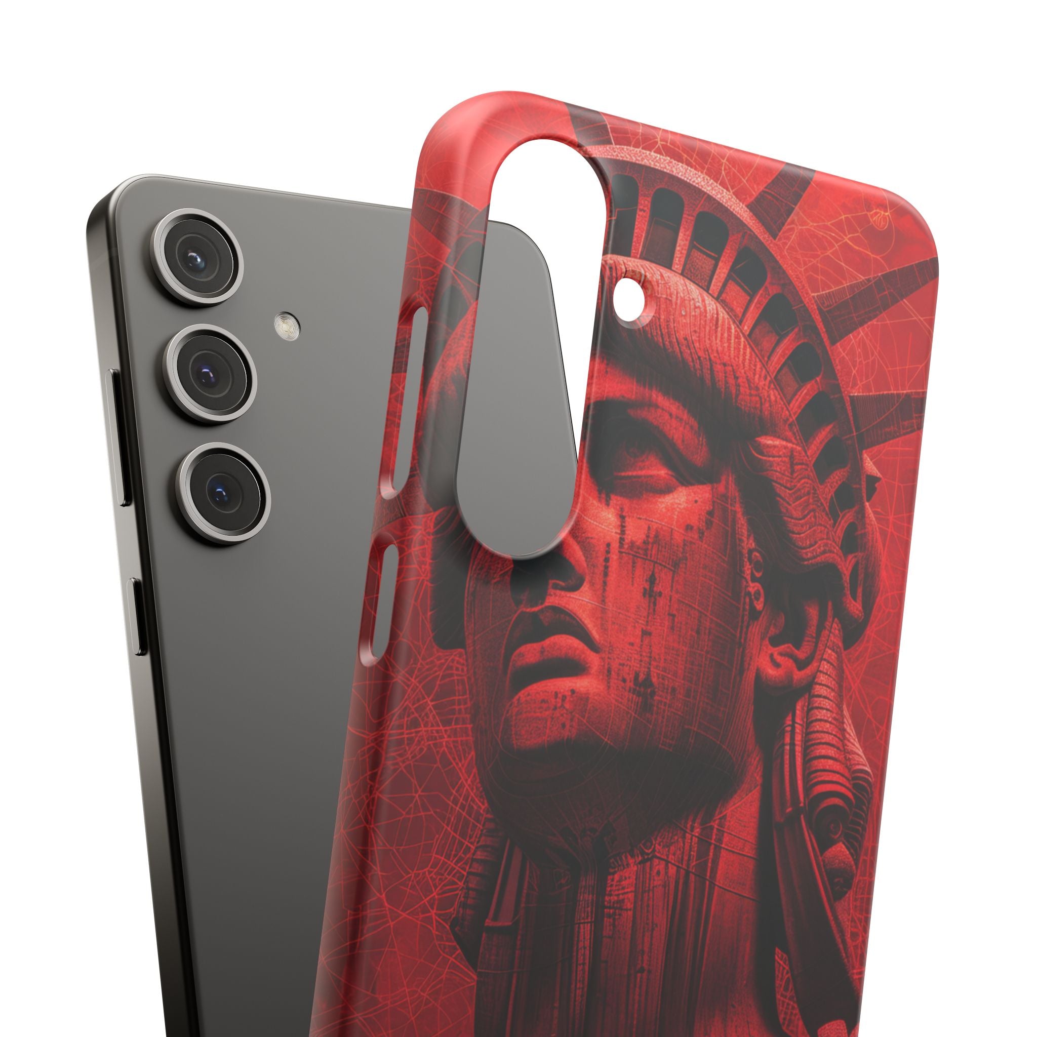 Zen Red Liberty Vision Samsung S24 - Slim Phone Case