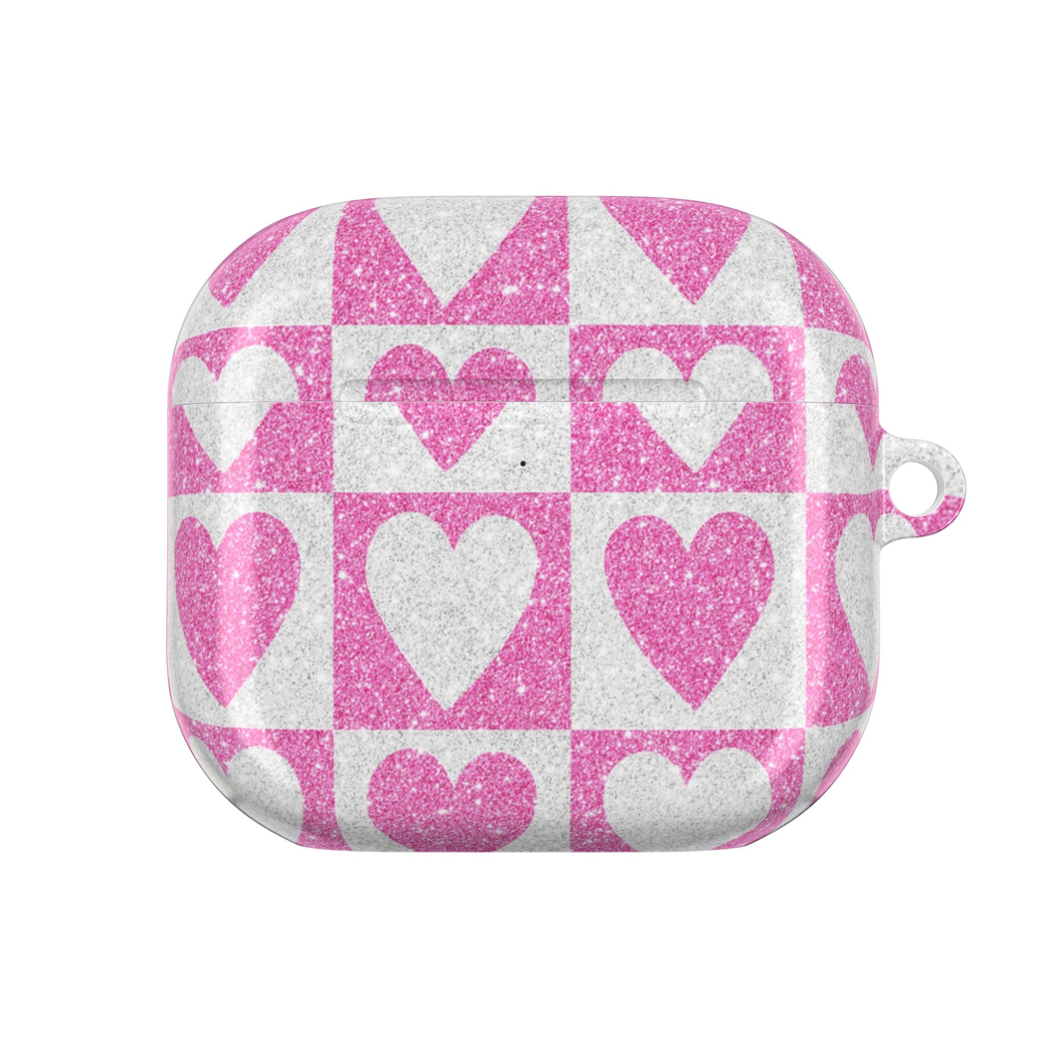 Glitter Heartgrid - AirPods Case