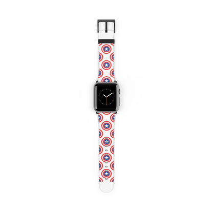 Star Shield Pattern - Watch Band