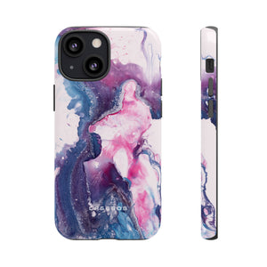 Blue & Pink Art - Protective Phone Case