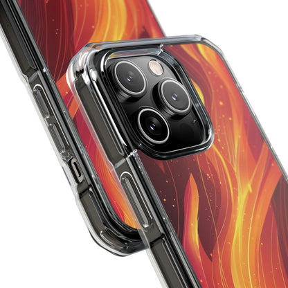 Flames Dance Upward iPhone Case - Impact