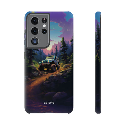 Sunset Forest Drive - Samsung Case