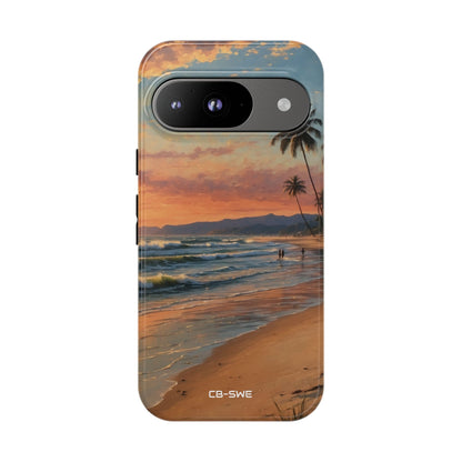 Golden Waves Embrace - Google Pixel Case