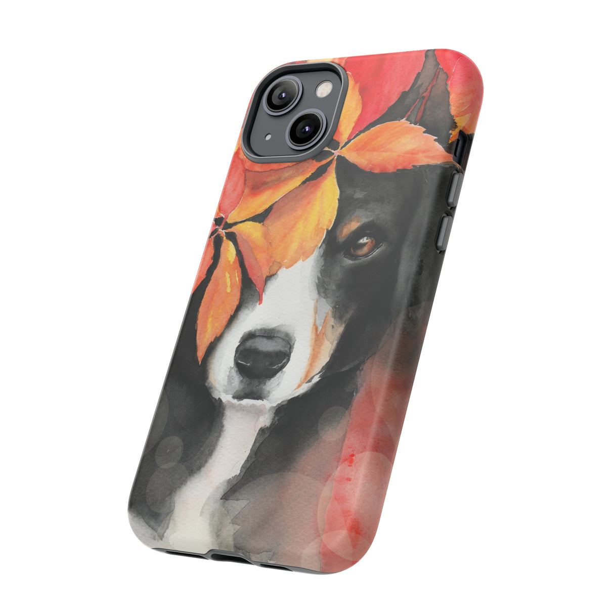 Watercolor Dog - Protective Phone Case