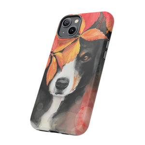 Watercolor Dog - Protective Phone Case