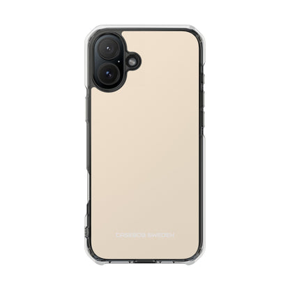 Alabaster White - Clear Impact iPhone 16 Phone Case