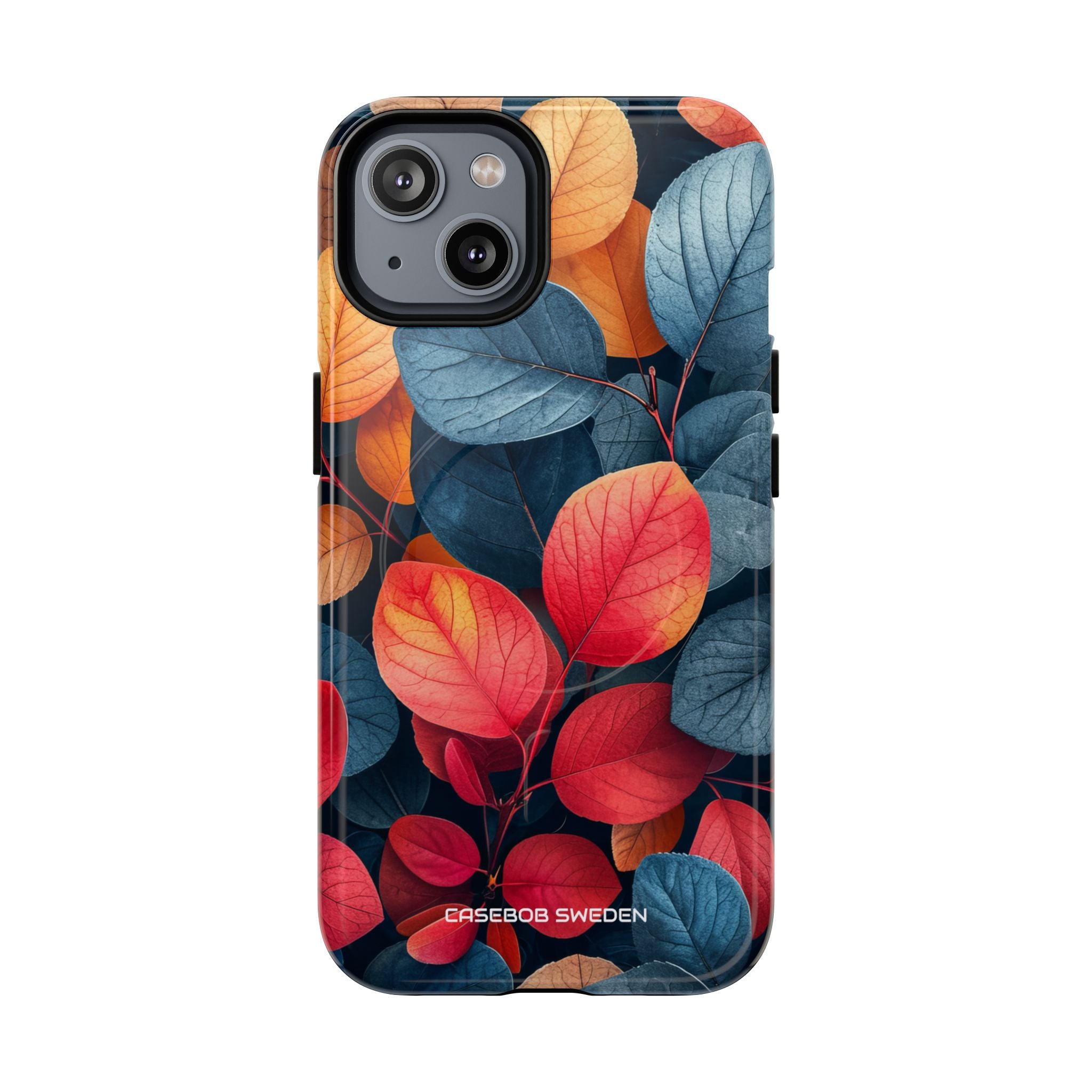 Vibrant Nature Leaves - Tough + MagSafe® iPhone 14 Phone Case