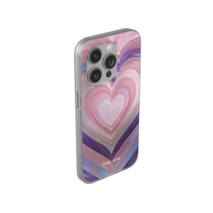 Radiant Heartbrush iPhone 14 Pro Case - Soft