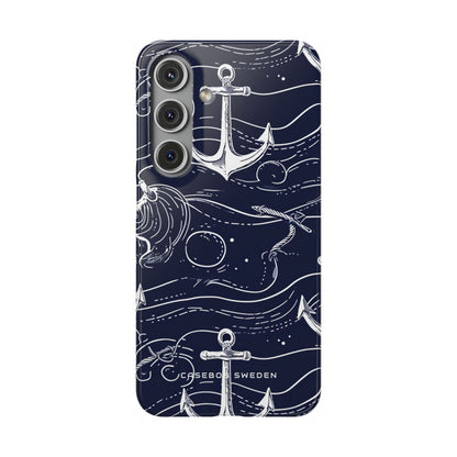 Gradient Anchorflow Waves Samsung S24 - Slim Phone Case