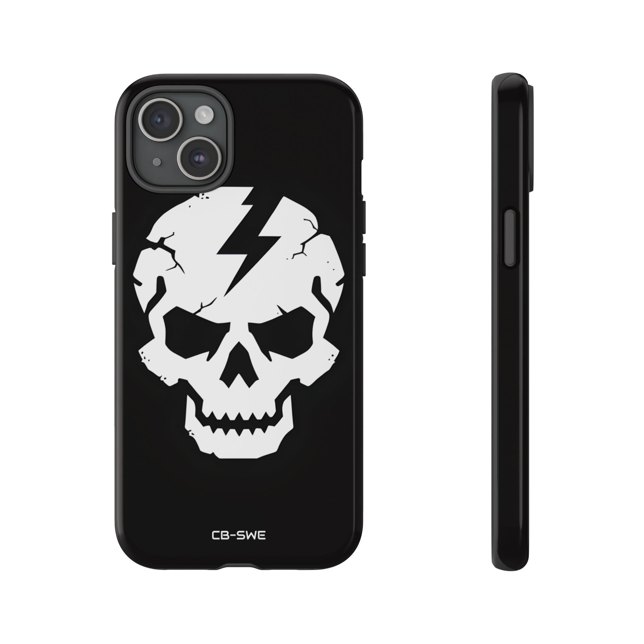 Cracked Skull Drama - iPhone Case