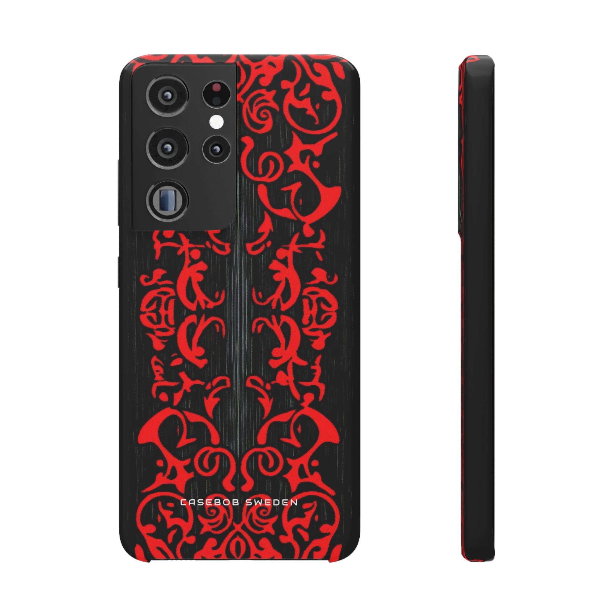 Gothic Crimson Symmetry Samsung S21 - Slim Phone Case