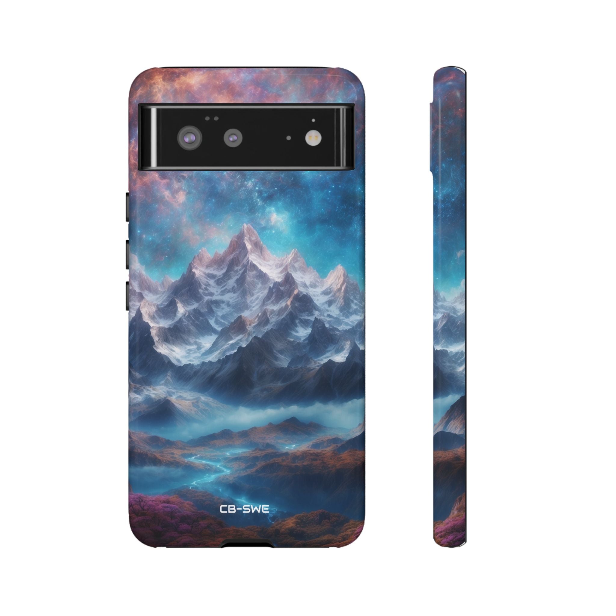 Celestial Mountains Rise - Google Pixel Case