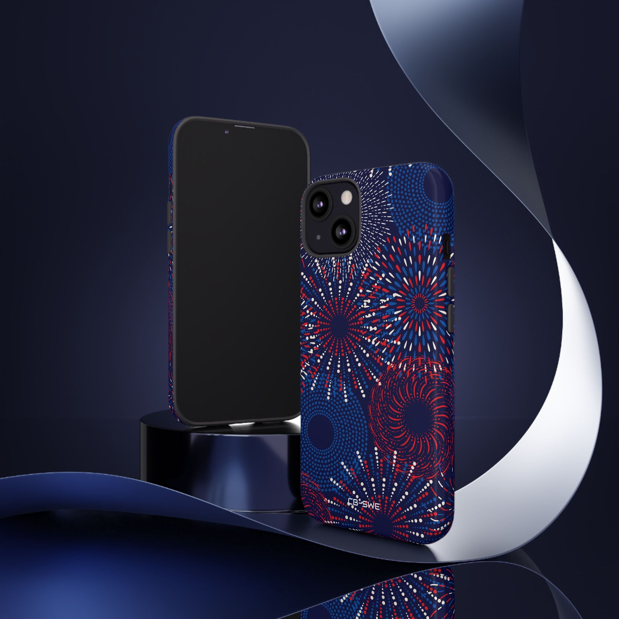 Fireworks Burst Bright - iPhone Case