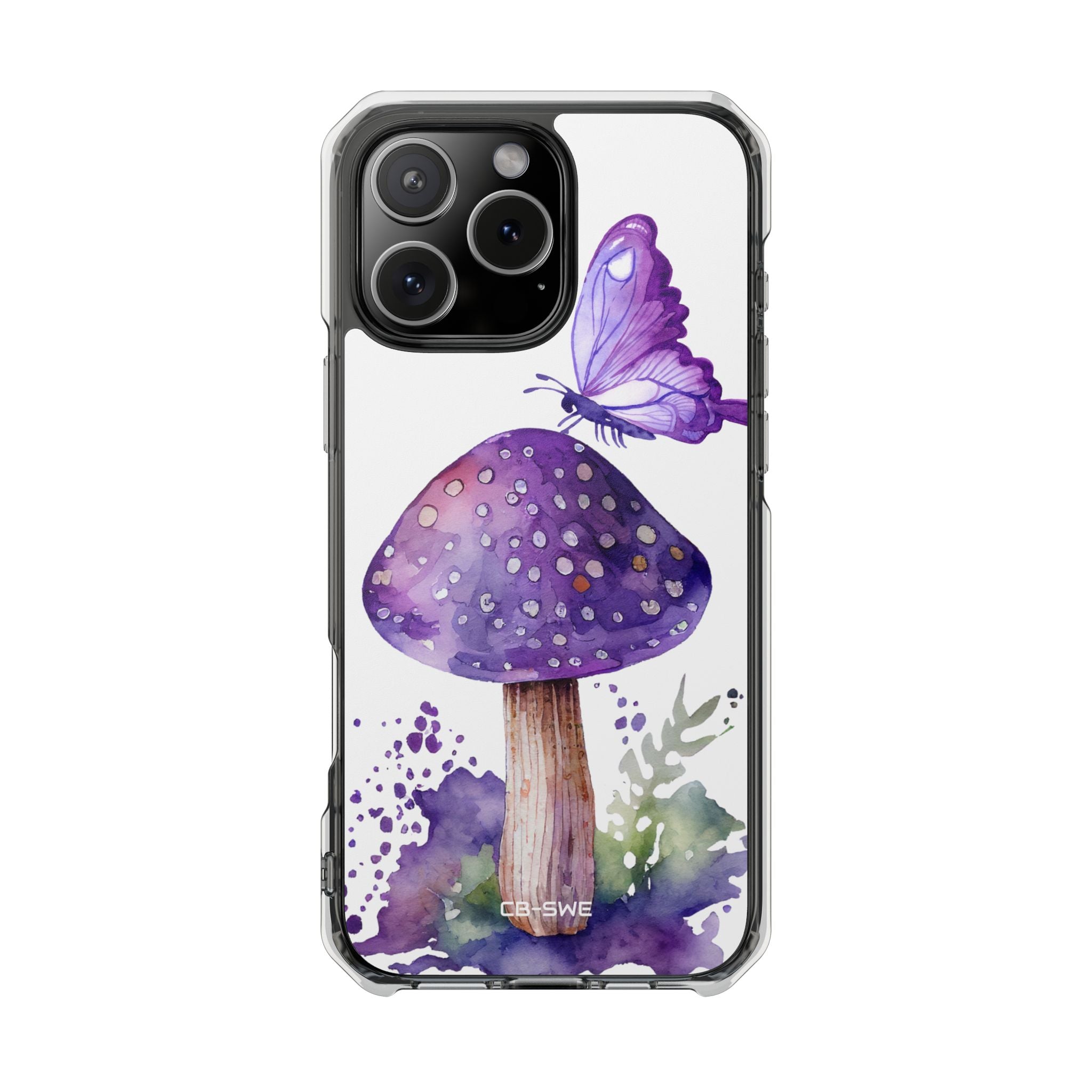 Whimsical Butterfly Perch iPhone Case - Impact