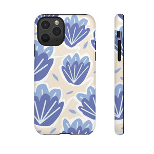 Light Blue Happy Flower - Protective Phone Case