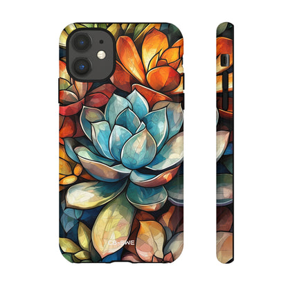 Vibrant Succulent Garden - iPhone Case
