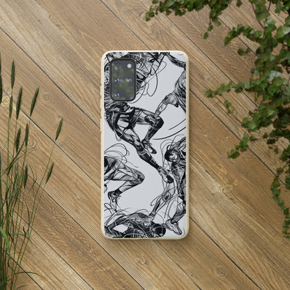 Dynamic Athletic Surrealism | Biodegradable Phone Case