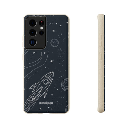 Cosmic Doodle Adventure | Biodegradable Phone Case