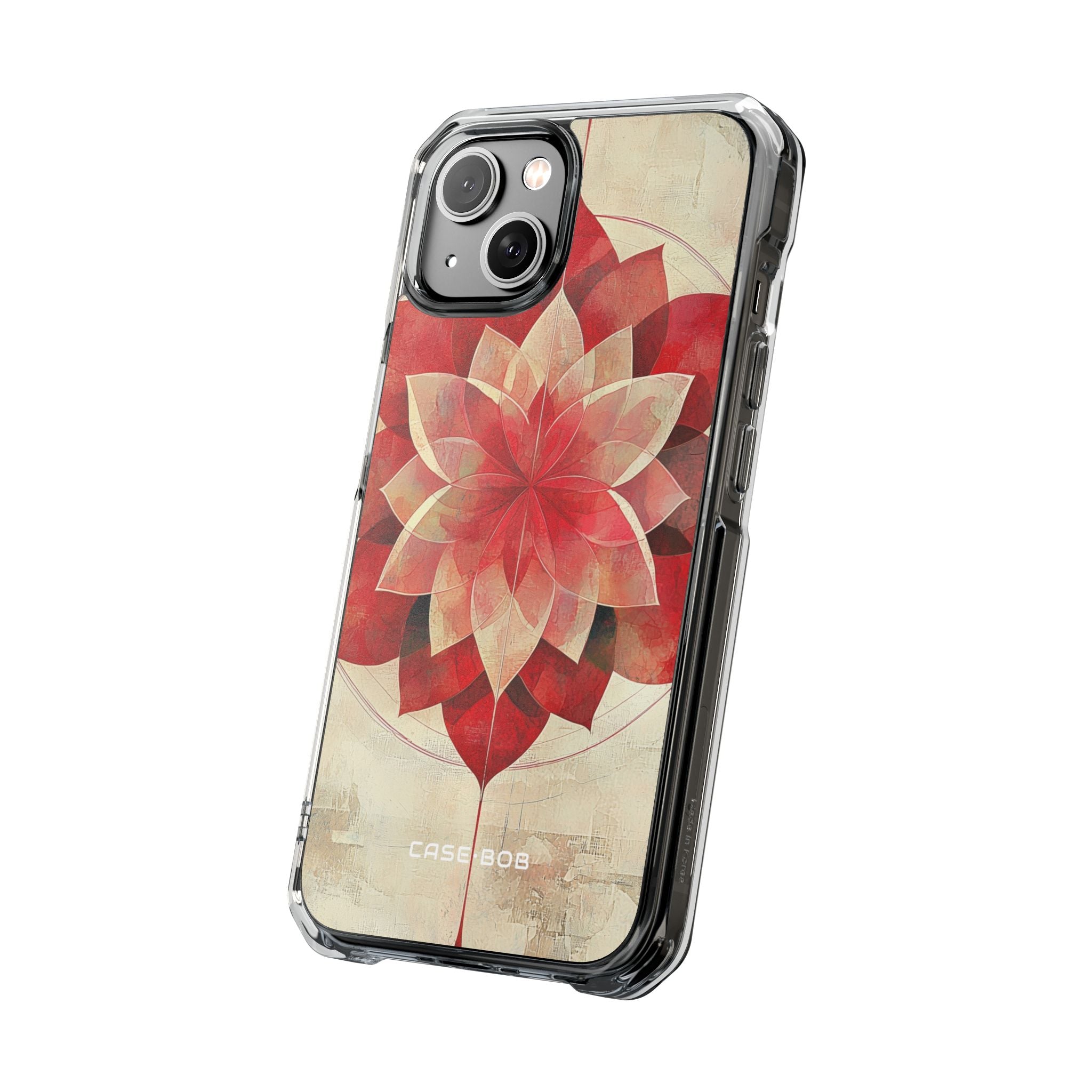 Crimson Bloom iPhone 14 Case - Impact