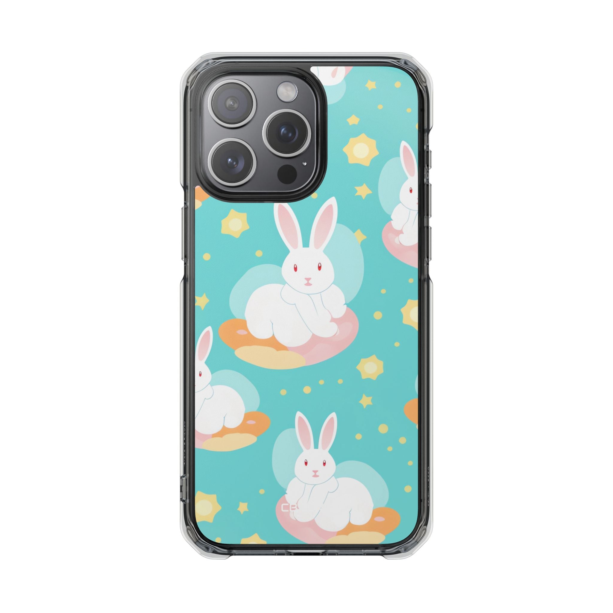 Bunnies Float Dreamily iPhone Case - Impact