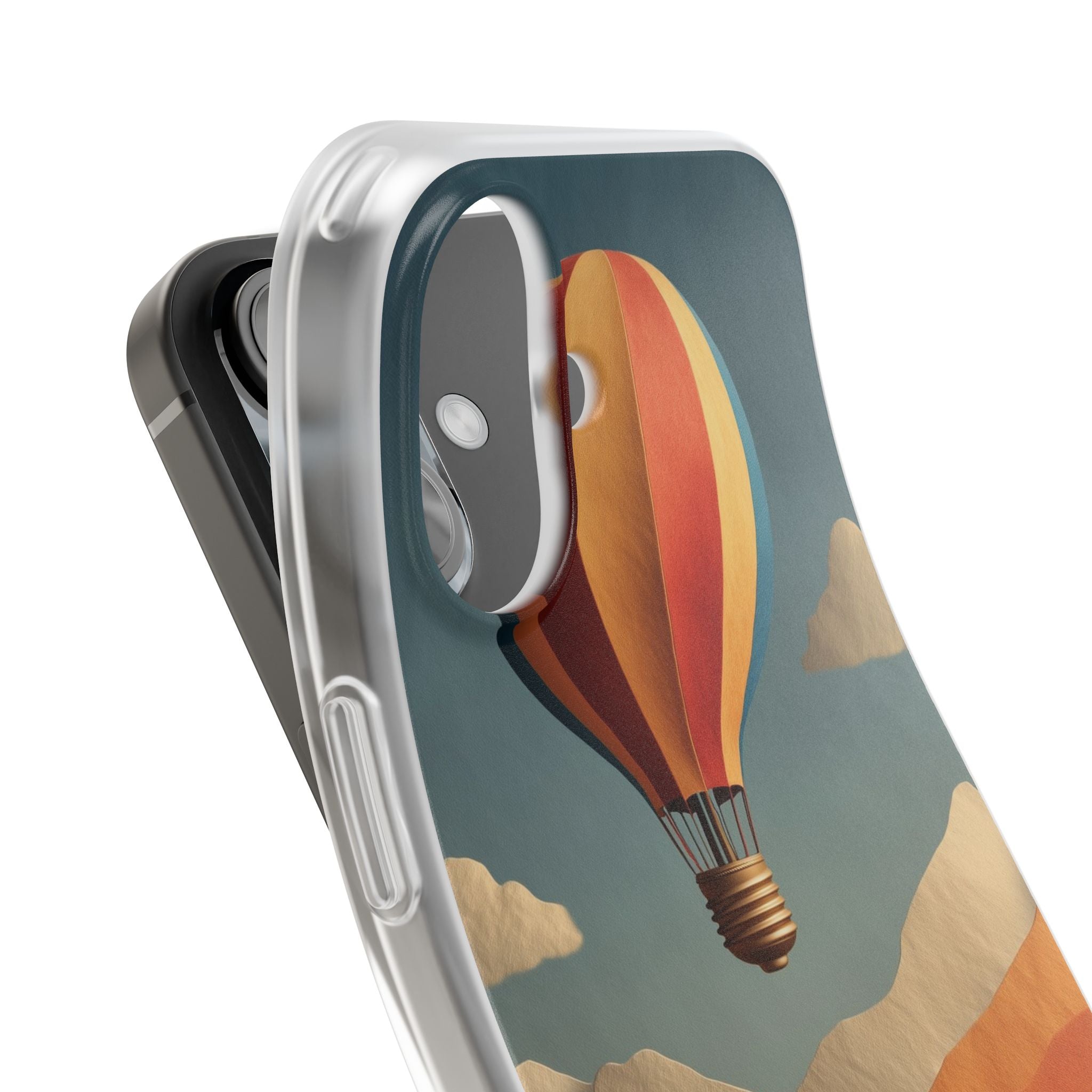 Lightbulb Balloon iPhone 16 Case - Soft