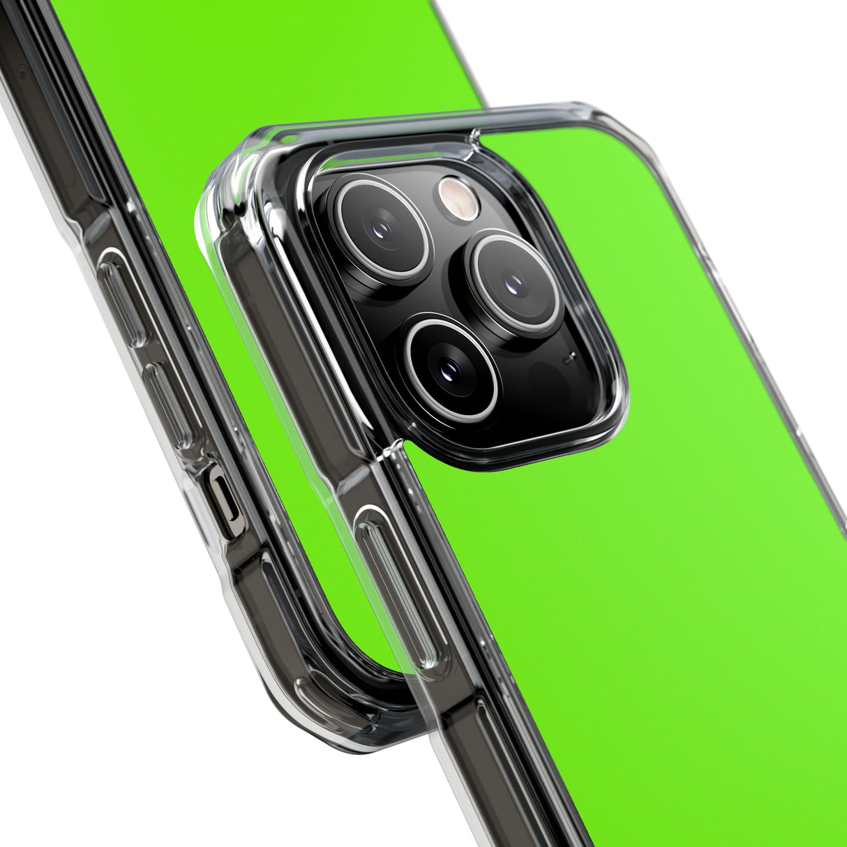 Lawn Green | Phone Case for iPhone (Clear Impact Case - Magnetic)